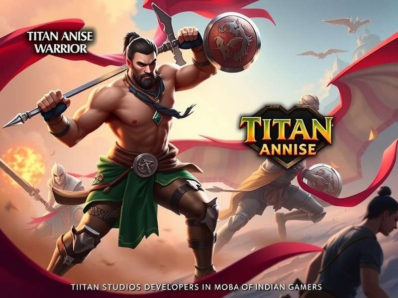 Titan Anise Warrior Official Cover - Action RPG & MOBA for Indian Gamers